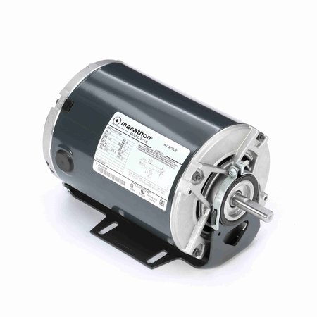 MARATHON Motor 1/6 Hp General Purpose Motor, 1 Phase, 1200 Rpm, 115 V, 48 Frame, Odp H112